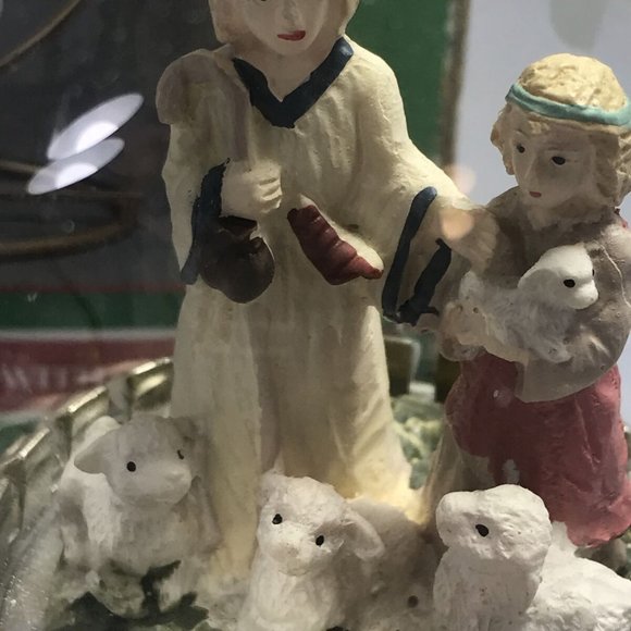 Vintage House Of Lloyd Christmas Around The World Shepherd Ornament With Stand - Picture 2 of 12